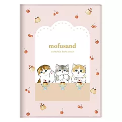 sun─star 2025 B6 月記事手帳 年曆 行事曆 mofusand 貓福珊迪 甜點貓咪