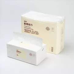 【MUJI 無印良品】抽取式廚房紙巾/三層(3包入)80抽、單張尺寸：210mm x225mm(CNS許可差±5%)