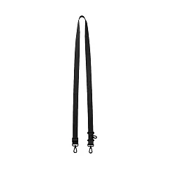 【MUJI 無印良品】自由組合手機小物收納包用背帶/黑1400x24mm，數量：1入