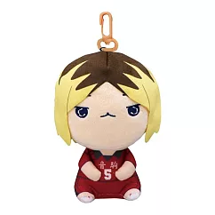 【日本正版授權】排球少年 MOCHIPICO 玩偶吊飾 娃娃/絨毛玩偶 ─ 孤爪研磨