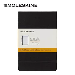 MOLESKINE 經典記者型硬殼筆記本 - 口袋型/ 橫線/ 黑
