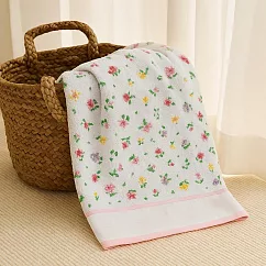 【日本本多毛巾】大阪泉州 純棉毛巾 ‧ 小花輕語(粉)