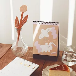 【右手超人】2026年 桌曆