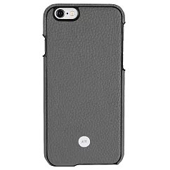 Just Mobile Quattro Back iPhone 6s/6 Plus 皮革保護殼太空灰