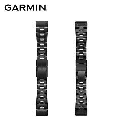 GARMIN QUICKFIT 26mm 石墨灰DLC鈦金錶帶 石墨灰