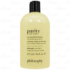 philosophy 肌膚哲理 純淨清爽3合1洗面乳(472ml)(公司貨)