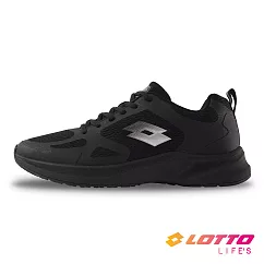LOTTO 義大利 男 氫速 輕量跑鞋─ 25.5cm 黑