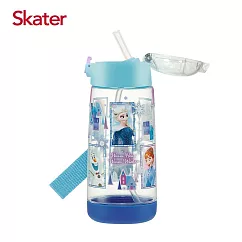 日本 Skater PET吸管水壺(480ml) 冰雪奇緣ADV. 冰雪奇緣ADV.