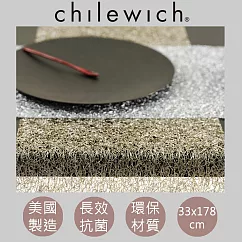 【美國chilewich】Metallic Lace 金屬蕾絲餐墊 桌旗-奢華金