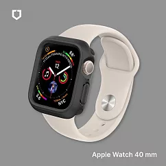 犀牛盾 Apple Watch Series 4/5/6/SE/SE2 共用 40mm CrashGuard NX 防摔保護殼─ 經典黑