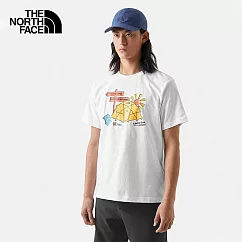 THE NORTH FACE M FOUNDATION CAMP S/S TEE ─ AP 男短袖上衣─白─NF0A7WF8FN4 2XL 白色