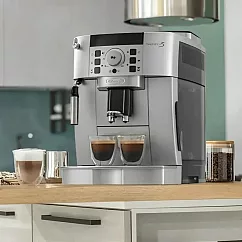 【迪郎奇DeLonghi 】黑咖啡首選 全自動義式咖啡機ECAM22.110.SB ─風雅型 熱銷經典款 銀色+黑色