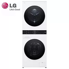 LG樂金 WashTower洗衣13公斤+乾衣10公斤 AI智控洗乾衣機WD─S1310W 冰瓷白