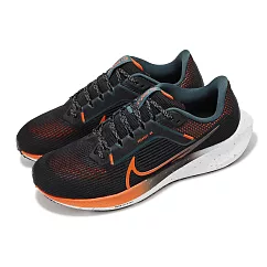 Nike 慢跑鞋 Air Zoom Pegasus 40 男鞋 黑 橘 小飛馬 運動鞋 氣墊 FQ8723─010