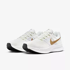 Nike 慢跑鞋 Run Swift 3 男鞋 白 金 緩震 運動鞋 DR2695─103