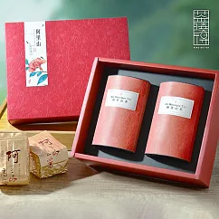 【茶曉得】阿里山淡奶香高山烏龍茶葉禮盒(150g 2入/盒) 清香/台灣茶/可冷熱沖泡