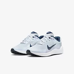 Nike 慢跑鞋 Revolution 7 GS 大童 女鞋 灰 紫 透氣 緩震 輕量 運動鞋 FB7689─004 24cm GREY/PURPLE