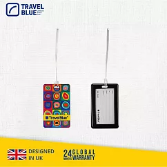 【Travel Blue 藍旅】繽紛行李掛牌 風格三