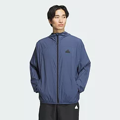 ADIDAS TH LW WV JKT 男休閒外套─藍─IT3941 L 藍色