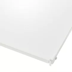 【MUJI 無印良品】SUS追加棚25CM/亮面淺灰/84