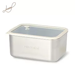 【Hiromimi】可微波不鏽鋼保鮮盒─ 1800ml