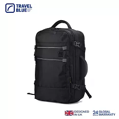 【Travel Blue 藍旅】JOURNEY款 旅行後背包 黑 旅行背包/後背包/大容量背包/出國背包 TB3090 黑色