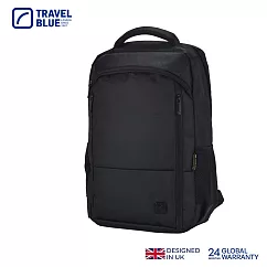 【Travel Blue 藍旅】城市探索款 商務後背包─黑/海軍藍/灰 筆電包/防水電腦包/大容量背包 TB3120 黑色