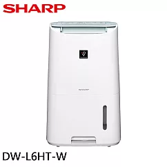 SHARP 夏普 能效一級 台灣製 自動除菌離子除濕機 DW─L6HT─W