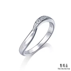 【點睛品】PROMESSA 星宇系列 18K金鑽石戒指(女戒) 9 18K白色黃金