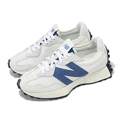 New Balance 休閒鞋 327 女鞋 鏡灰 鷺藍 單寧 拼接 復古 NB WS327JB─B