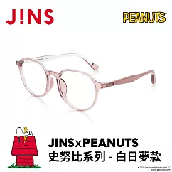 JINSxPEANUTS 史努比系列─白日夢款 (URF─24A─084─02) 粉紅