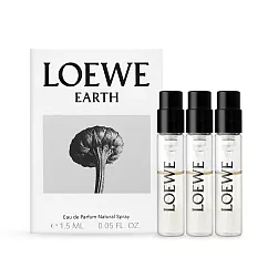 LOEWE Earth 自然之水淡香精(1.5ml)X3─香水隨身針管試香─國際航空版