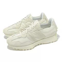 New Balance 休閒鞋 327 男鞋 女鞋 亞麻 兔毛灰 麂皮 尼龍 拼接 復古 情侶鞋 NB U327MI─D