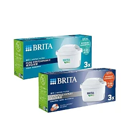 【德國BRITA】MXPRO 濾芯─去水垢專家 3入+全效型濾芯3入 (共6芯)