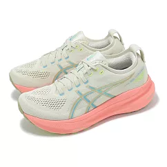 Asics 慢跑鞋 GEL─Kayano 31 女鞋 米白 粉橘 支撐 厚底 運動鞋 亞瑟士 1012B670200