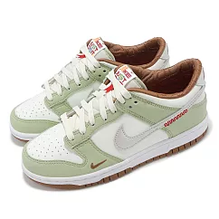 Nike 休閒鞋 Dunk Low GS 大童 女鞋 青綠 紅 CNY 新年 蛇年 HV6001─101