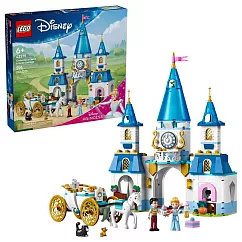 樂高LEGO 迪士尼系列 ─ 43275 Cinderella’s Castle & Horse Carriage