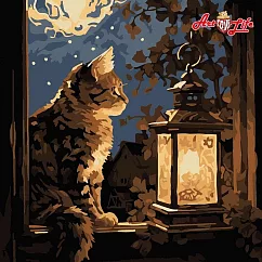 ArtLife藝術生活【AQ019】夜色下_DIY 數字 油畫 彩繪