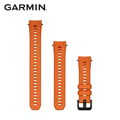 GARMIN INSTINCT E 矽膠替換錶帶 20mm 柚橙橘