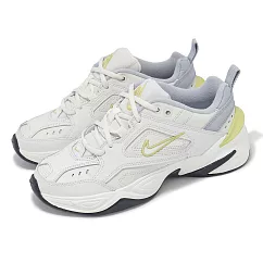 Nike 休閒鞋 M2K Tekno 女鞋 灰 金 厚底 拼接 緩衝 老爹鞋 AO3108─009