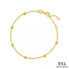 【點睛品】小圓珠O字鍊 黃金手鍊_計價黃金