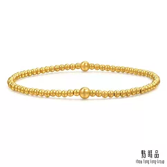 【點睛品】轉運小金珠 黃金手鍊_計價黃金(06)