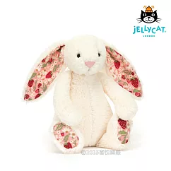 英國 JELLYCAT 18cm 碎花典雅白兔 ’Berry’ 安撫玩偶