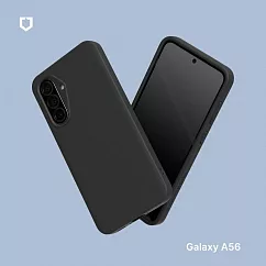 犀牛盾 Samsung Galaxy A56(6.7吋) SolidSuit 經典防摔背蓋手機保護殼─ 經典黑