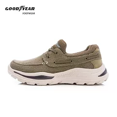 【Goodyear 固特異】西雅圖 輕量防撥水健走鞋 / GAMR53201 JP25.5 棕色