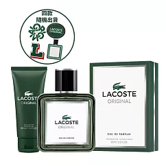 【LACOSTE】經典男性淡香精60ml(贈隨機沐浴精100ml+燙布貼)