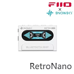 FIIO X SNOWSKY RETRO NANO 隨身藍牙音樂接收器 ─白色款