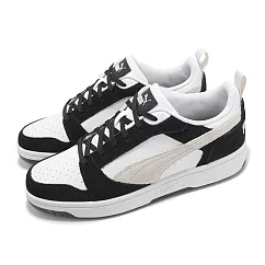 Puma 休閒鞋 Rebound V6 Low SD 男鞋 女鞋 白 黑 復古 情侶鞋 40226201
