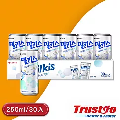 【美式賣場】樂天 優格風味碳酸飲(250毫升 X 30入)