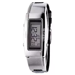 CASIO SHEEN系列 魅力腕錶-灰皮帶